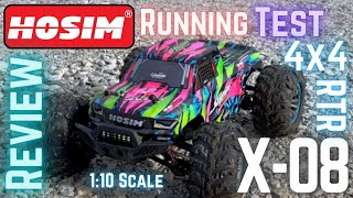 Hosim X08 RC Truck RTR Running Review  Initial Impressions [upl. by Gnilrits]