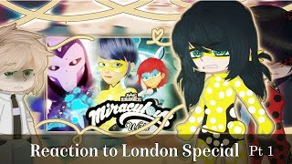 MLB React To London Special  Part 12  Gacha Club  Gacha React [upl. by Grey]