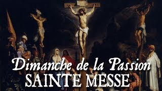 Messe du dimanche de la Passion  JUDICA ME [upl. by Teraj77]