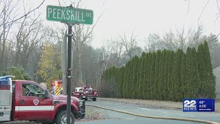 Crews respond to brush fire in Springfield [upl. by Aiker]