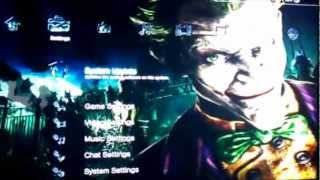 ARKHAM ASYLUM ANIMATED PS3 THEME [upl. by Colin]