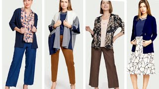 Otoño invierno Espectaculares ideas de Ropa para Dama  Mira estos diseños de blusas Casuales [upl. by Enieledam]