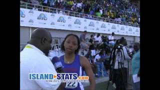 Carifta Games Day Two 2013 Highlights [upl. by Nahrut544]