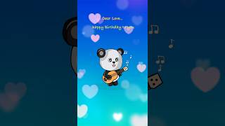 Happy Birthday Love 🎂 Happy Birthday To you my Love  Happy Birthday Song Status Video for Love [upl. by Abagael]