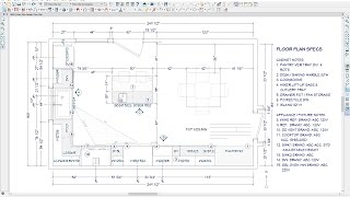 Creating Floorplan Dimensions and Annotation for the NKBA CKBD Exam [upl. by Yenobe]