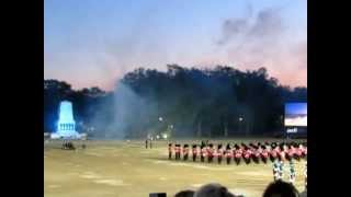 Finale from 1812 Overture  Pyotr Tchaikovsky  Beating Retreat 2012 [upl. by Raina]