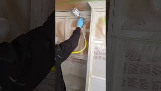 How to Spray Paint Kitchen Cabinets Derby  Kitchen Cabinet Colours spraymastersuk [upl. by Cuda852]