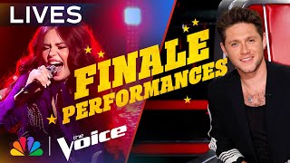 Incredible Live Performances from the Top 5 Finale  The Voice  NBC [upl. by Dotti53]