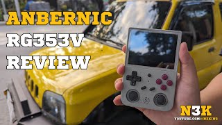 Anbernic RG353V 2024 Review Part 1 JELOS [upl. by Acirtap567]