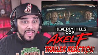 Beverly Hills Cop Axel F TRAILER REACTION Eddie Murphy  Joseph GordonLevitt  Netflix Movie [upl. by Hilario851]