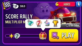 Hard multiplier madness solo challenge18500 points score rally solo challengematch masters [upl. by Kamaria]