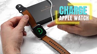 How to charge Apple Watch EASY GUIDE [upl. by Fai]