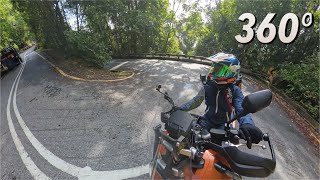 360º Gunung Jerai Route  Insta360 X4 [upl. by Lyrehs]