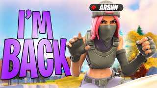 IM BACK FORTNTE SOLO [upl. by Nynnahs]