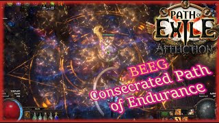 Big Teleport Slam  Consecrated Path of Endurance Juggernaut Progress v1  Path of Exile Affliction [upl. by Ainegul]