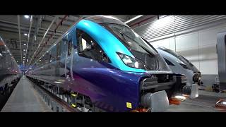 CAF Civity EMUs and passenger cars for TransPennine Express in the UK [upl. by Severn]