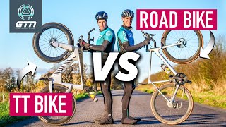 Triathlon Bike Vs Road Bike  What’s The Difference [upl. by Namilus914]