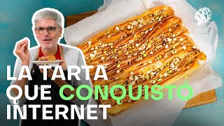 Tarta acordeón la receta dulce de internet que realmente funciona  EL COMIDISTA [upl. by Acirretahs]