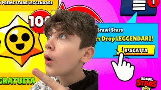 100 star drop gratis su BRAWL STARS [upl. by Adnirual]