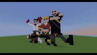 Kazotsky Kick aka Soldier Of Dance Minecraft Note Block Version TF2 [upl. by Holloway]