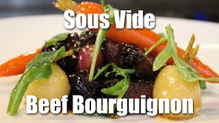 Sous Vide Beef Bourguignon with Glazed Vegetables [upl. by Celio461]