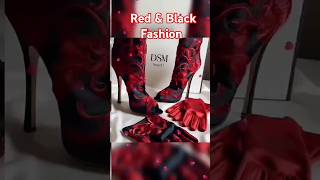 RED AND BLACK Fashion Accessories  Fashion  Style sheerinlife fashiontrends Fashion [upl. by Sabine749]