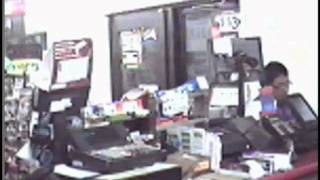 Security video of Lil Cricket armed robbery [upl. by Oiracam]