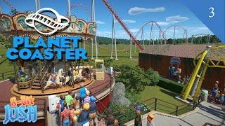 Lets Play  Planet Coaster HARD MODE  Part 3 [upl. by Lativa]