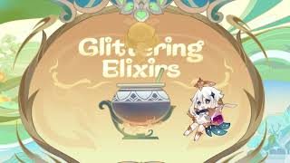 Glittering Elixirs Web Event Guide 160 Primogems  36 Web Event Potion Making [upl. by Hannej656]