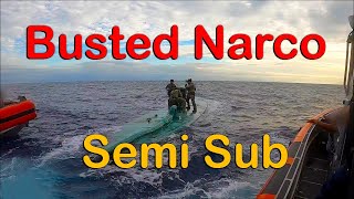 Coast Guard Interdictions Semi Submersible [upl. by Vasyuta214]