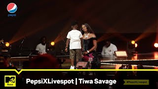 Detty Disembaa with Tiwa Savage  PepsiXLivespot [upl. by Danie687]