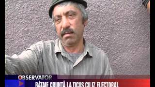 Stiri Fagaras  Bataie crunta la Ticus cu iz electoral [upl. by Johm]