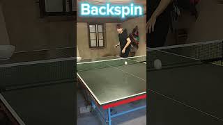 CONFUSE Your Opponents  Backspin vs Float Serve in Table Tennis pingpong tabletennis sports [upl. by Noremac585]