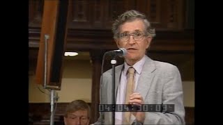 Noam Chomsky  19890522  quotTea Breakquot During Noam ChomskyFrits Bolkestein debate  Improved Sound [upl. by Ciel]