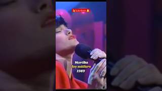 Martika  Toy Soldiers live 1989 🎙🎼 [upl. by Ayama]