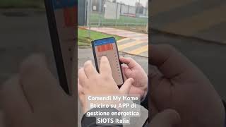 Comandi My Home BTicino su APP di gestione energetica SIOTS Italia [upl. by Akir]