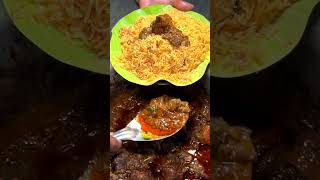 Thokku Biriyani💥🤤 chennai food biryani biriyani chennaifood indianfood foodie pondicherry [upl. by Ardnaet]