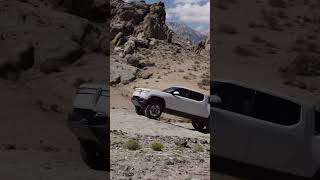 Rivian R1T Off Roading Highlights rivian offroading [upl. by Vasily]