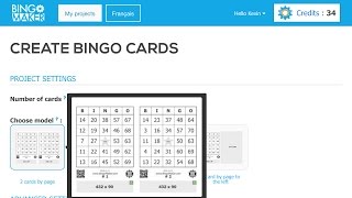 How to generate bingo cards with Bingo Maker [upl. by Yetak533]