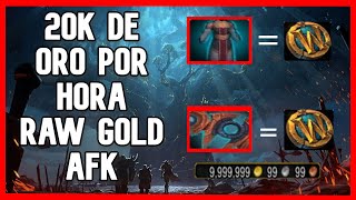 💥como hacer oro con 💰RAW GOLD💰 en WOW shadowlands en 2022 [upl. by Naus564]