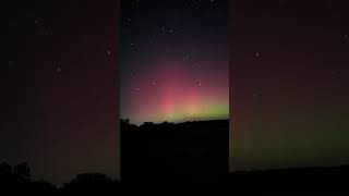 Northern lights Shooting star 10624 southwestern WI [upl. by Clawson440]