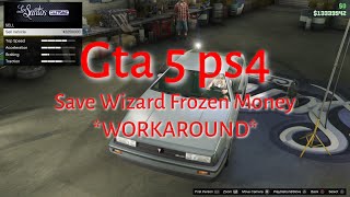 Gta 5 Online Frozen Money Glitch  SAVEWIZARD  WORKAROUND [upl. by Ayhay]