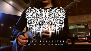 Dehumanizing Itatrain Worship  Eien Parasites OFFICIAL GUITAR PLAYTHROUGH [upl. by Llekcm]