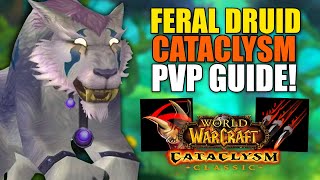 Feral Druid Cataclysm PvP Guide  TalentsRotationGlyphs and More [upl. by Hepsibah267]