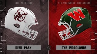 Deer Park HS at The Woodlands HS [upl. by Sanderson871]