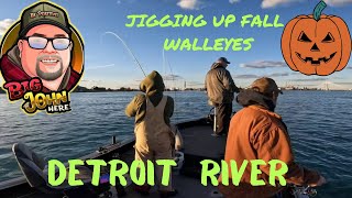 FALL WALLEYES ON DETROIT RIVER OCT 27 2024 [upl. by Gipsy568]