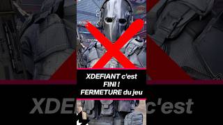 XDEFIANT est MORT FERMETURE OFFICIELLE xdefiant xdefiantgame ubisoft fermeture [upl. by Romelle]