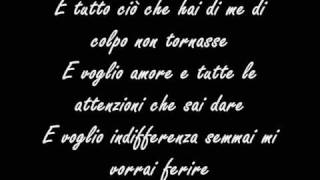 Tiziano Ferro  Ti scatterò una foto lyrics [upl. by Andrade]