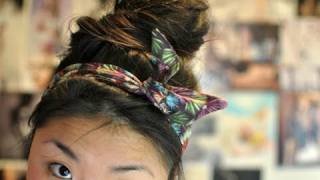 ✂ DIY Wired Headwrap [upl. by Leihcar]