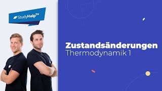 Zustandsänderungen im pv Diagramm Thermodynamik StudyHelp [upl. by Nnaul]